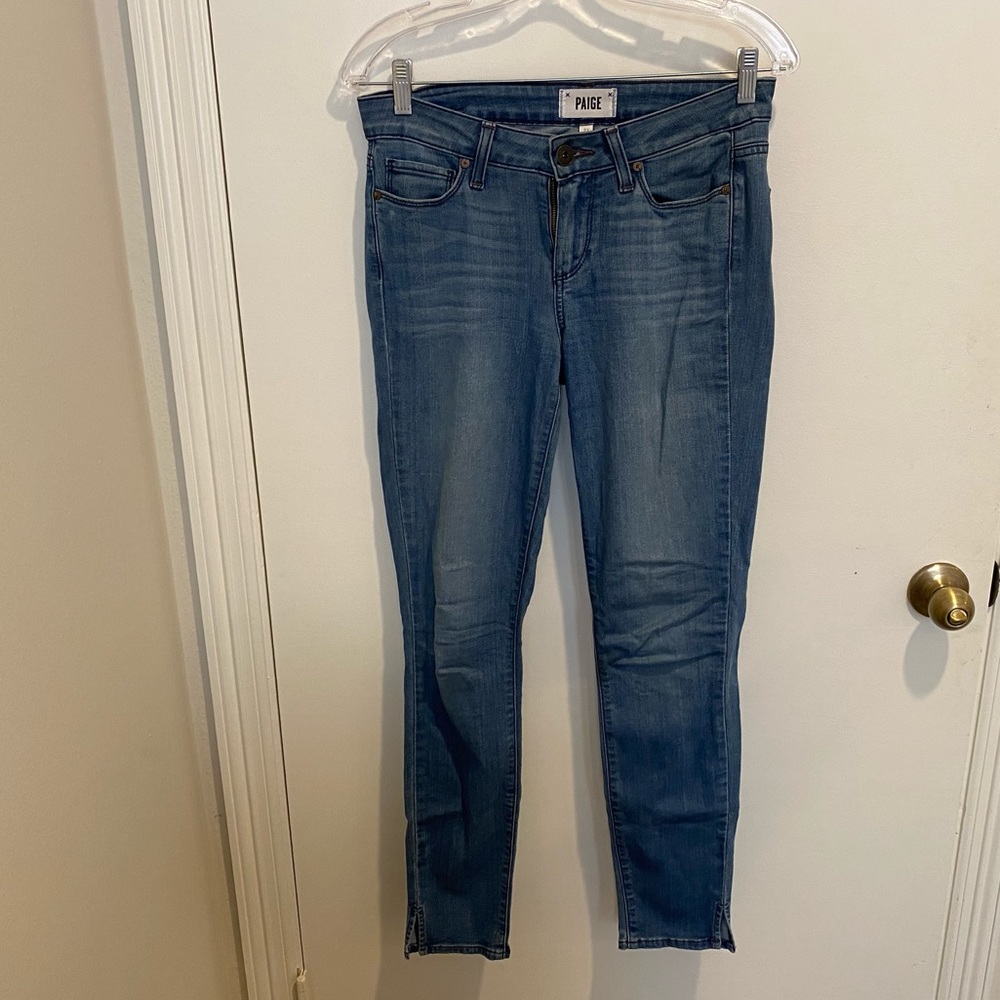 Paige Verdugo Skinny Ankle Jeans 27